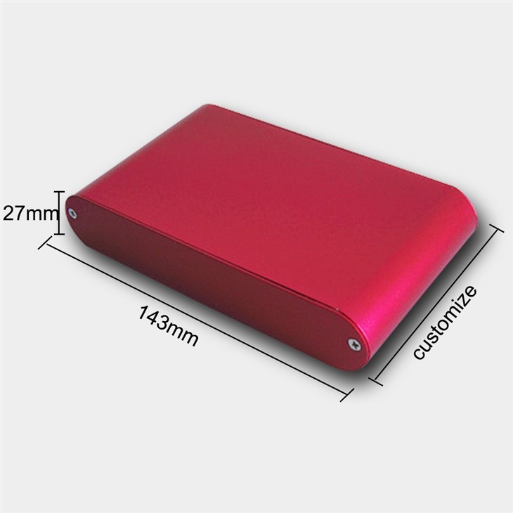 Power Bank alumínium extrudált ház